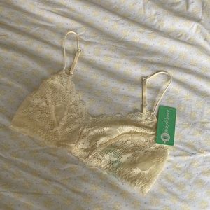 Honeydew Lace Bralette NWT